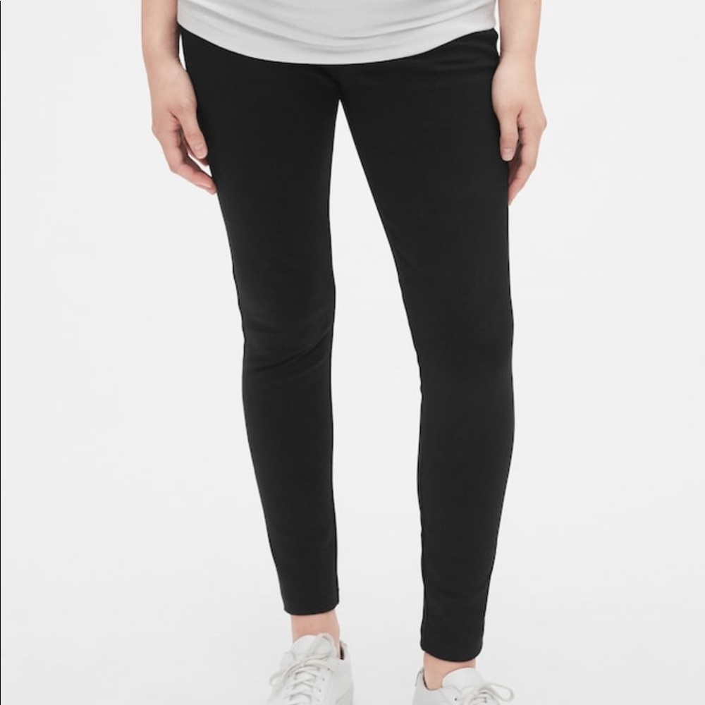 Gap Full Panel Maternity Ponte leggings - XL Black